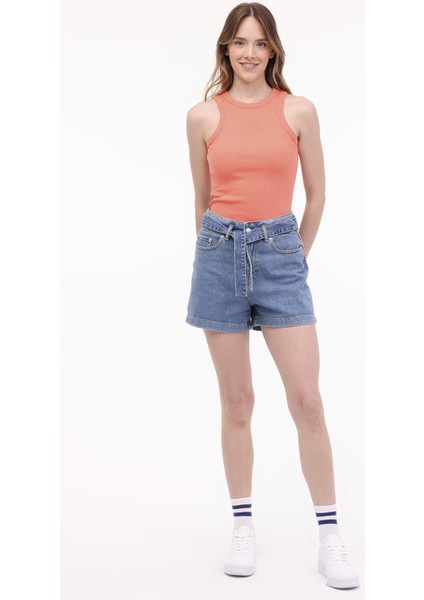 Jxforest Str Sl Rıb Top J Yavruağzı Kadın Atlet