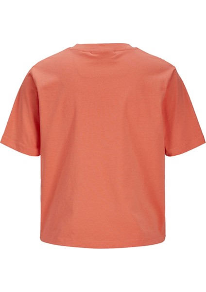 JXSALLY REG ONECK SS TEE Yavruağzı Kadın Kısa Kol T-Shirt modelleri