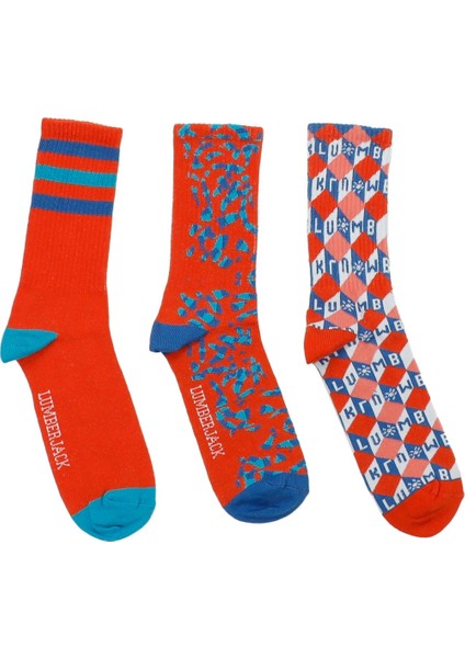 Wl Carnaval 3lu 34US1 5fx Çok Renkli Kadın Çorap