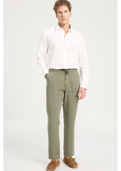 Chino Pantolon Yeşil Erkek Pantolon modelleri