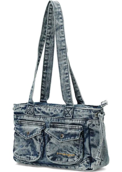 Dnm Ckgz Omz 5fx Mavi Kadın Omuz Çantası fiyatları