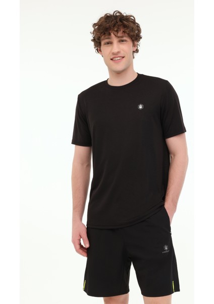 MB CT100 PES C T-SH 5FX Siyah Erkek Kısa Kol T-Shirt
