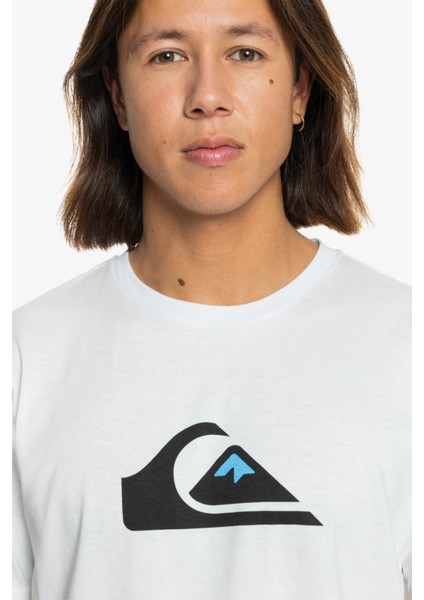COMPLOGO TEES Beyaz Erkek Kısa Kol T-Shirt modelleri