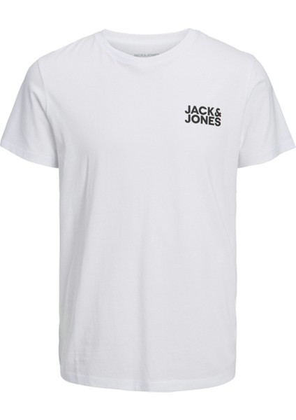 JJECORP LOGO TEE SS O-NEC Beyaz Erkek Kısa Kol T-Shirt fiyatları