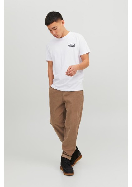 JJECORP LOGO TEE SS O-NEC Beyaz Erkek Kısa Kol T-Shirt fırsatları
