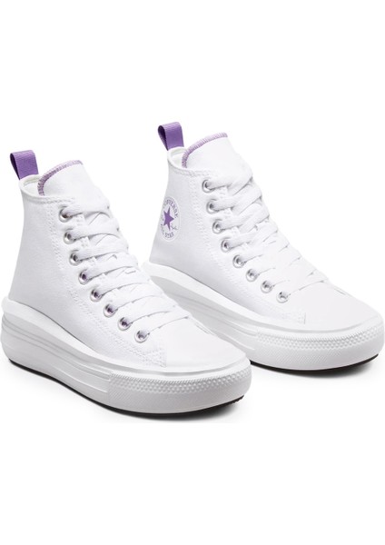 CHUCK TAYLOR ALL STAR MOV Beyaz Unisex High Sneaker fiyatları