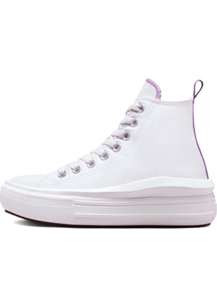 CHUCK TAYLOR ALL STAR MOV Beyaz Unisex High Sneaker modelleri
