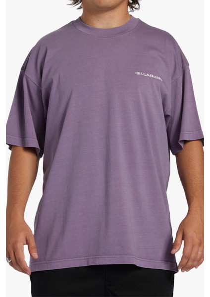 PARADISE BURNIN TEES Mor Erkek Kısa Kol T-Shirt