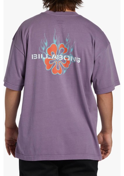 PARADISE BURNIN TEES Mor Erkek Kısa Kol T-Shirt fiyatları