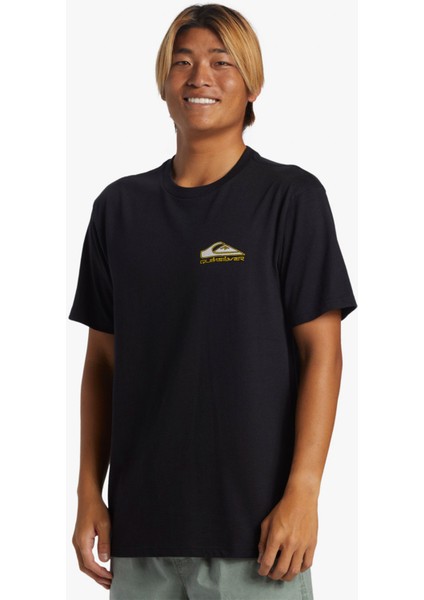 STEP UP MOR TEES Siyah Erkek Kısa Kol T-Shirt