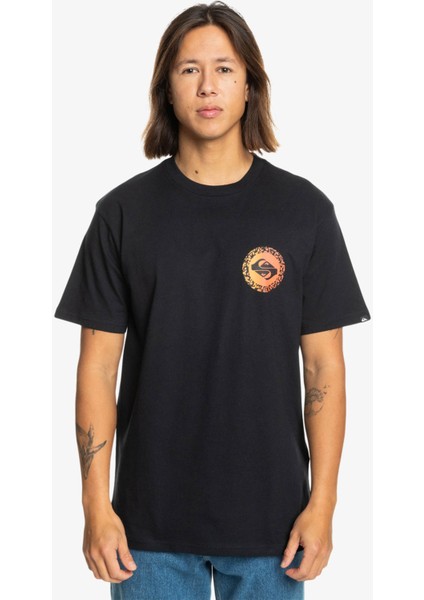 LONGFADE TEES Siyah Erkek Kısa Kol T-Shirt