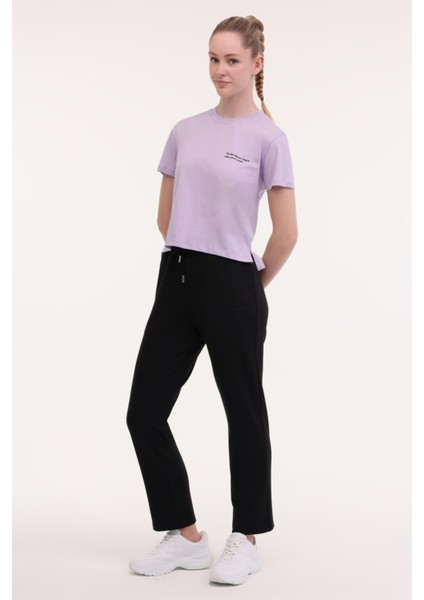 WL ANNA 11 5FX Mor Kadın Kısa Kol T-Shirt fiyatları