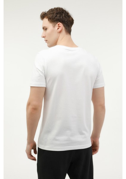 M-CT106 BSC V NK T-SH 4FX Beyaz Erkek Kısa Kol T-Shirt fiyatları