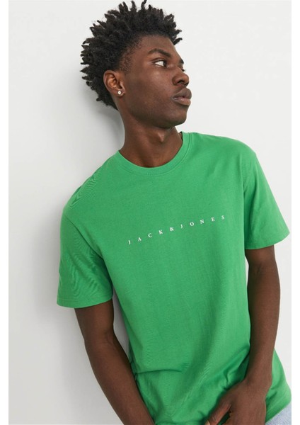 JJESTAR JJ TEE SS NOOS Yeşil Erkek Kısa Kol T-Shirt fiyatları