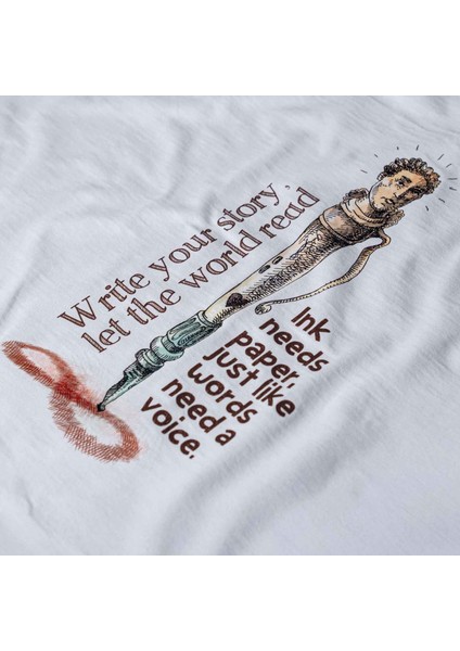 Write Your Story Tasarım Tişört