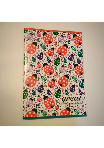 Defter A4 40 Yaprak Çizgili Plastik Kapak