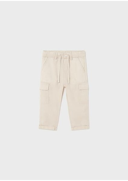 Mayoral Erkek Bebek Bej Kargo Cep Pantolon 01551