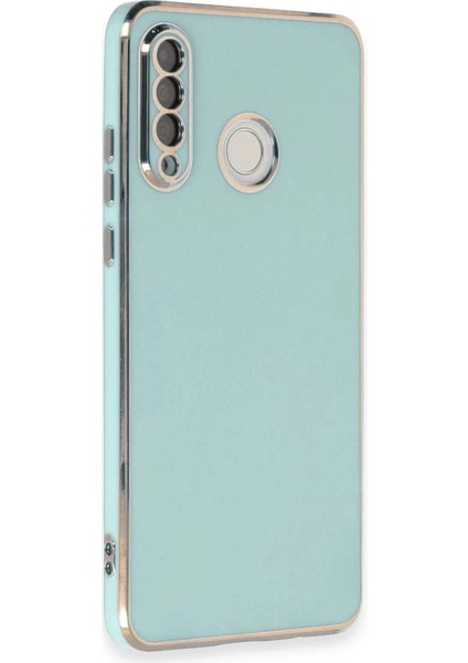 Huawei P30 Lite Kılıf Volet Silikon - Açık Yeşil fiyatları