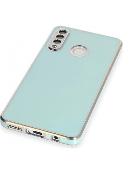 Huawei P30 Lite Kılıf Volet Silikon - Açık Yeşil fırsatları