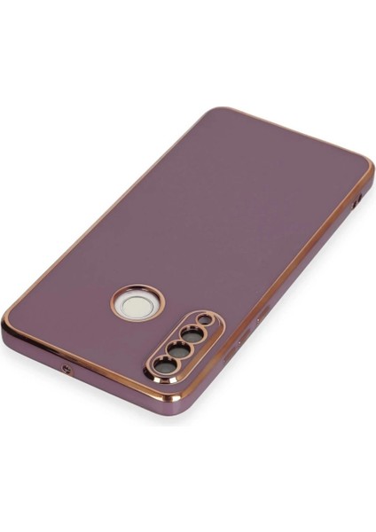 Huawei P30 Lite Kılıf Volet Silikon - Mor modelleri