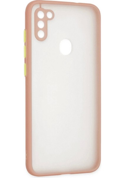 Samsung Galaxy A11 Kılıf Montreal Silikon Kapak - Pembe modelleri