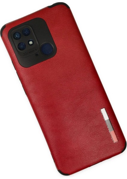 Xiaomi Redmi 10C Kılıf Loop Deri Silikon - Kırmızı fiyatları