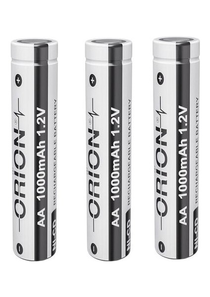 1.2V Ni-Cd Aa 1000MAH Şarj Edilebilir Başlıksız Kalem Pil 3 Adet Erpilsan Elektronik