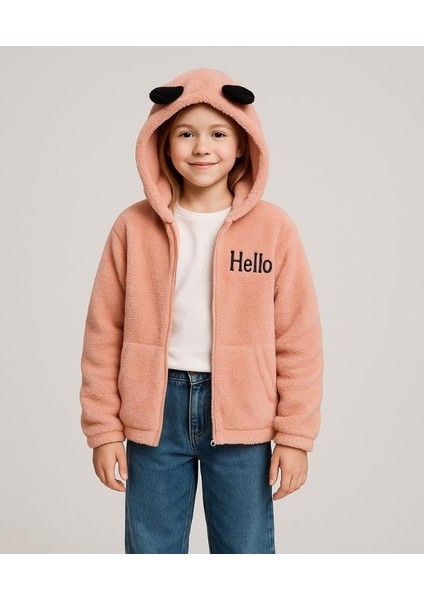 Kız Çocuk Peluş Hırka