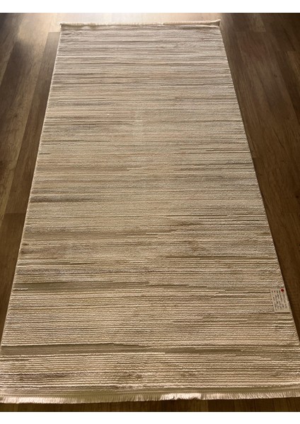 Moda 1079 Bej Yün Dokulu Akrilik Antibakteriyel Halı modelleri