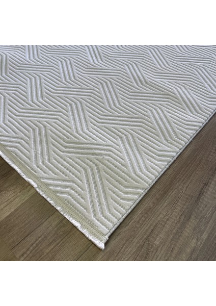 Markiz 1092 Krem Modern Pamuk Taban Halı fırsatları