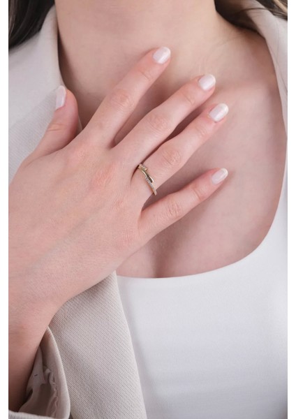 14 Ayar Altın Sıralı Çizgi Yüzük 201 fiyatları