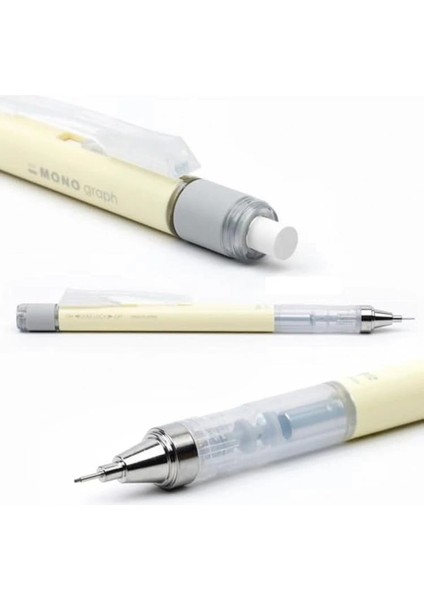 Mono Graph Mekanik Pastel Krem Sarı 0.7 Uçlu Kalem (MG-54R7) fiyatları