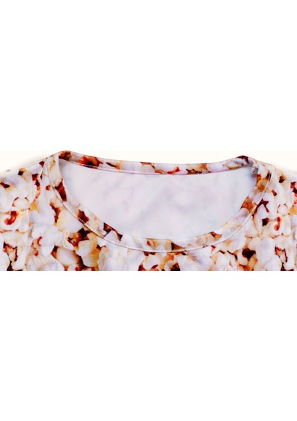 Kız Çocuk Kiloş Etekli Popcorn Kostüm / Patlamış Mısır Elbise indirimleri