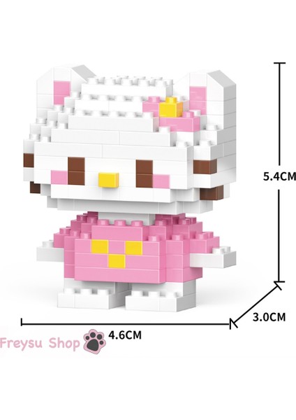 Hello Kitty Bricks Block Seti - Pembe fiyatları