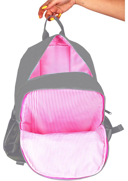 Kedi Desenli Kız Çocuk İlkokul Sırt Çantası 1001 fırsatları