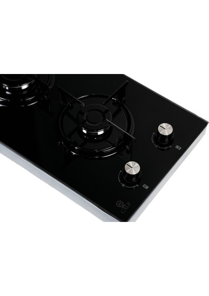 2 Gözlü Set Üstü Ocak Doğal Gazlı