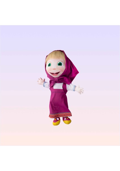 Maşa Büyük Peluş Oyuncak - 35 cm - Maşa ile Koca Ayı