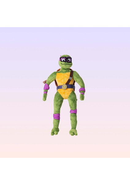Nickelodeon Genç Mutant Ninja Kaplumbağalar Donatello Figürlü Peluş 30 cm