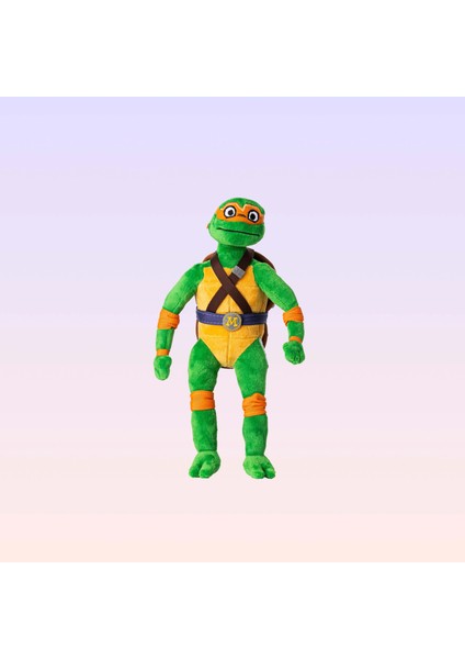 Nickelodeon Genç Mutant Ninja Kaplumbağalar Michelangelo Figürlü Peluş 30 cm