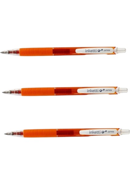 Inketti - 0.5mm Cch-10 Orange ( Üç Adet )