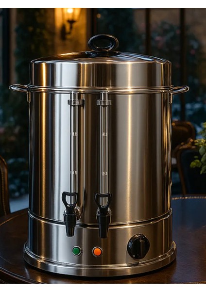 60 Bardaklı Elektrikli Çay Makinesi - 60 Bardaklı Çay Otomatı Çay Makinesi