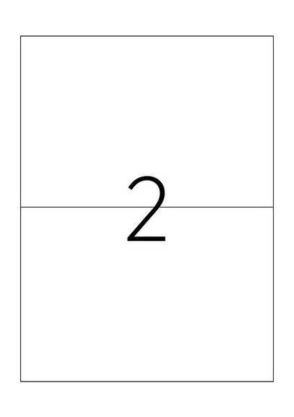 TW-2102 210x148,5 mm Laser Etiket 100 Ad. fiyatları