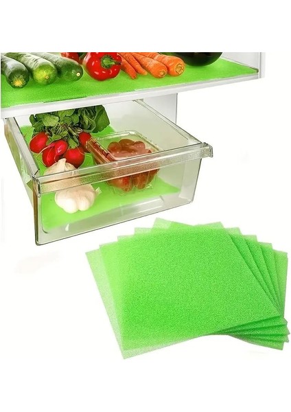 8’li Büyük Set Buzdolabı Sebze ve Meyve Küf Nem Önleyici Mat modelleri