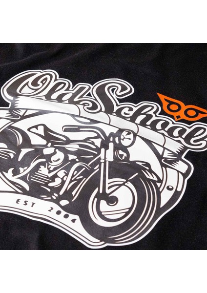 Old School Motorcu Tasarım Tişört modelleri