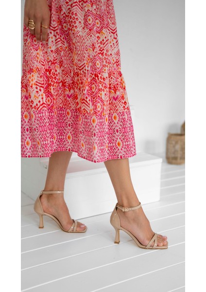 Amaros Ten Rugan Topuklu Ayakkabı fiyatları