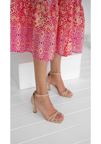 Amaros Ten Rugan Topuklu Ayakkabı modelleri