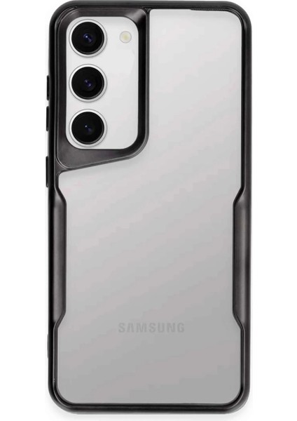 Samsung Galaxy S23 Kılıf Boyi Silikon Kapak - Siyah