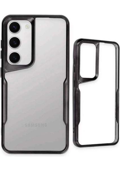 Samsung Galaxy S23 Kılıf Boyi Silikon Kapak - Siyah modelleri