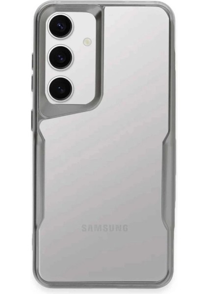 Samsung Galaxy A05S Kılıf Boyi Silikon Kapak - Gümüş