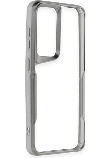 Samsung Galaxy A05S Kılıf Boyi Silikon Kapak - Gümüş fiyatları